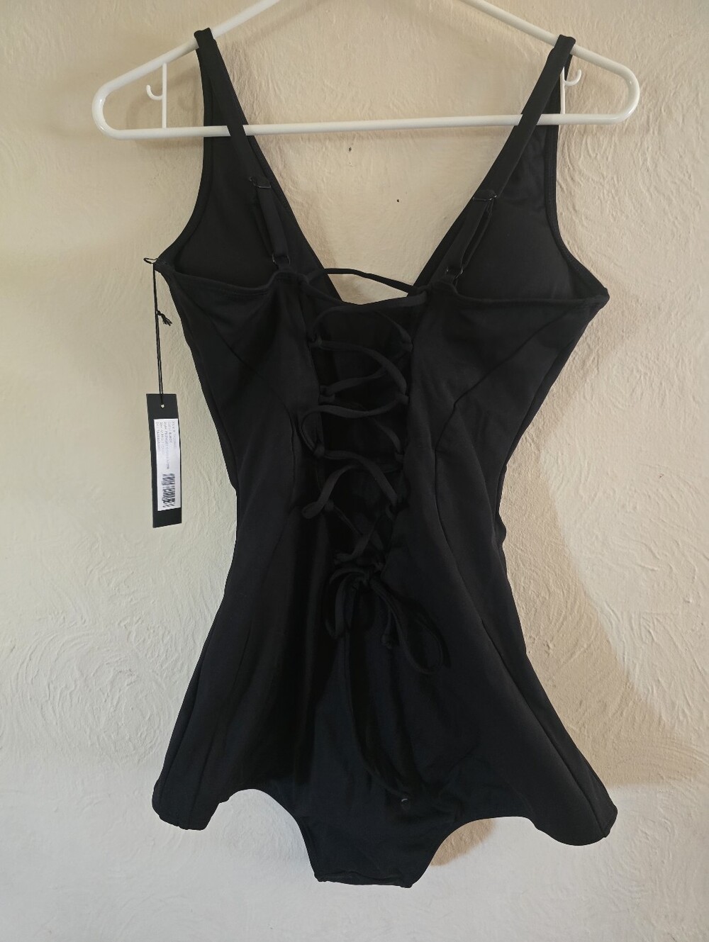 NWT! TA3 Swim, Plungey Contour Hipster - Black, Medium Regular Length, MSRP $178 - Picture 8 of 12